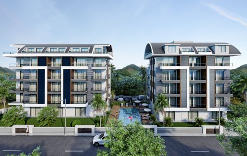 Apartments for Sale in Alanya Oba