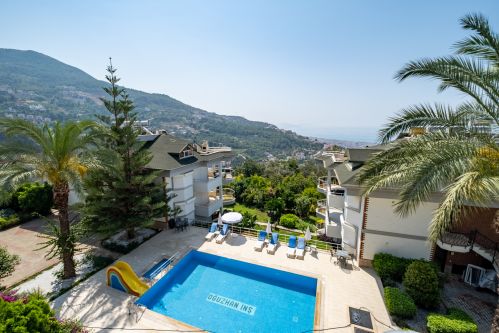 Erbayrak Residence (3+1 Maisonette-Villen im Bezirk Alanya Tepe)