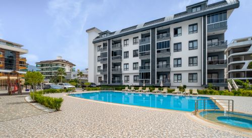 Alanya Oba Ruby Suite Residence 1+1 Flat for Sale