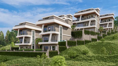 Ruby Deluxe Villas Alanya Kargicak Luxusvillen zum Verkauf