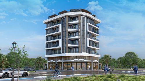 Luxury Apartments for Sale in Ruby Street Mahmutlar Center