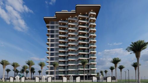 2+1 Maisonette-Wohnung zum Verkauf in Ruby Towers Mahmutlar