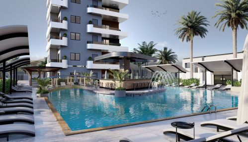 Ruby Twins Residence Apartments For Sale in Mahmutlar Alanya
