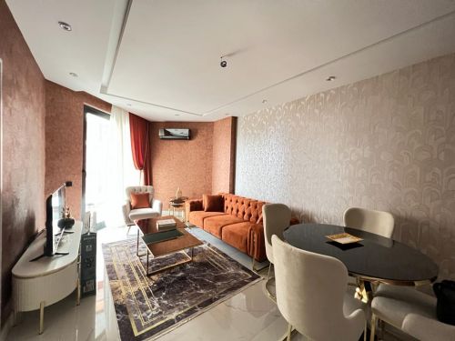 Serenity Royal Beach No:23 Alanya Obada Apartment for Rent with Pool